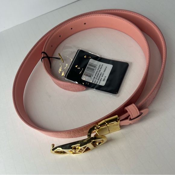 MCM Blossom Pink Mode Travia Visetos Belt | NEW!!!💕🌸💕 - Picture 8 of 10